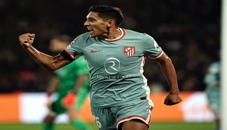 أتلتيكو مدريد يفوز دراميًا على باريس سان جيرمان 2-1